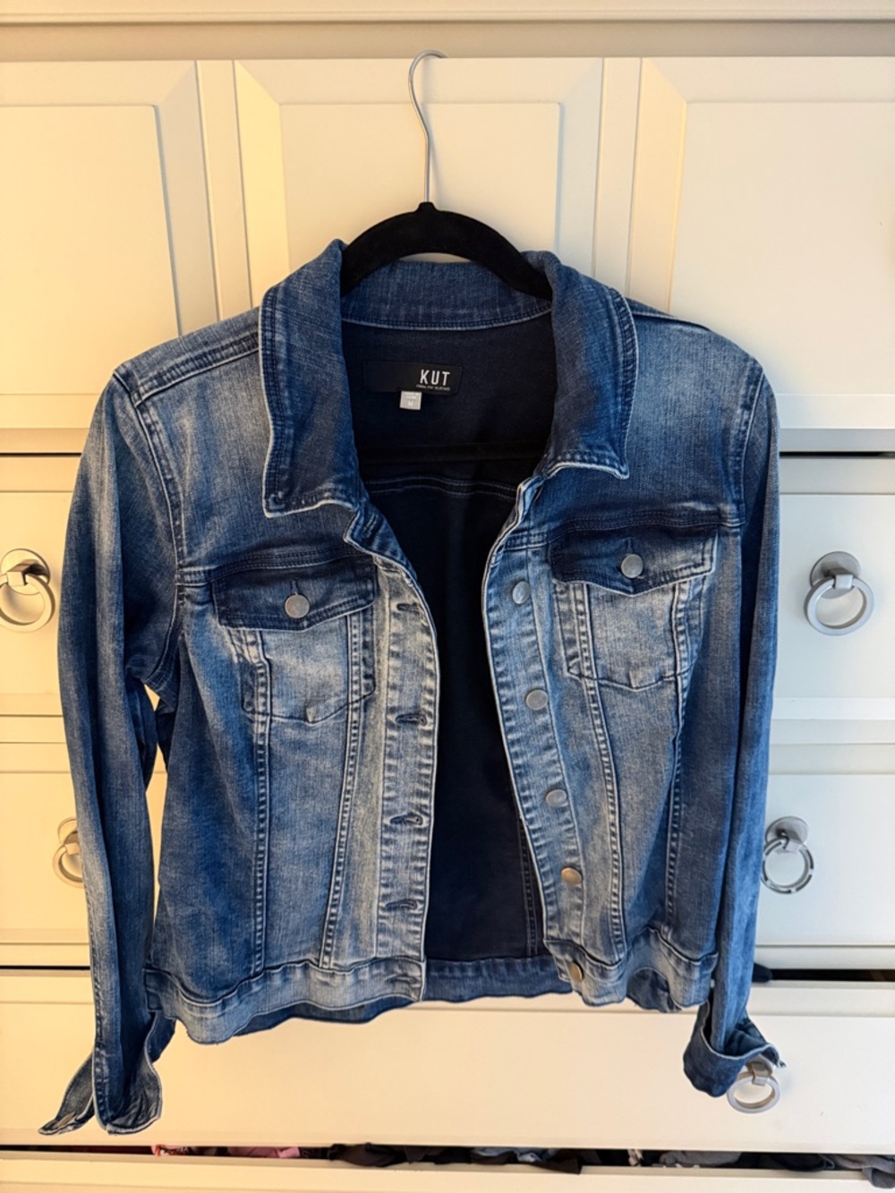 Kut from the Kloth Medium Blue Denim Jacket